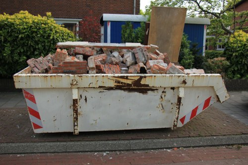 A variety of skip hire containers available in Lambeth for different projects.