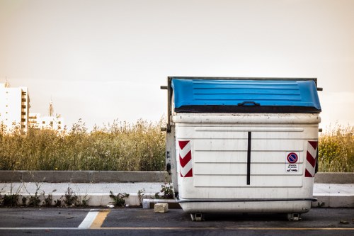 Electronic waste being responsibly disposed of