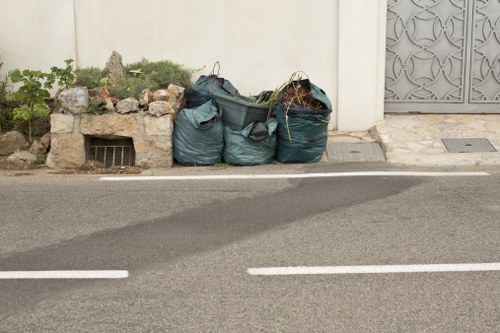 Recycling garden waste materials